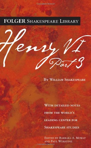 Book Cover Henry VI Part 3 (Folger Shakespeare Library)