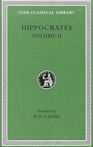 Book Cover Hippocrates, Volume II: Prognostic (Loeb Classical Library, No. 148)