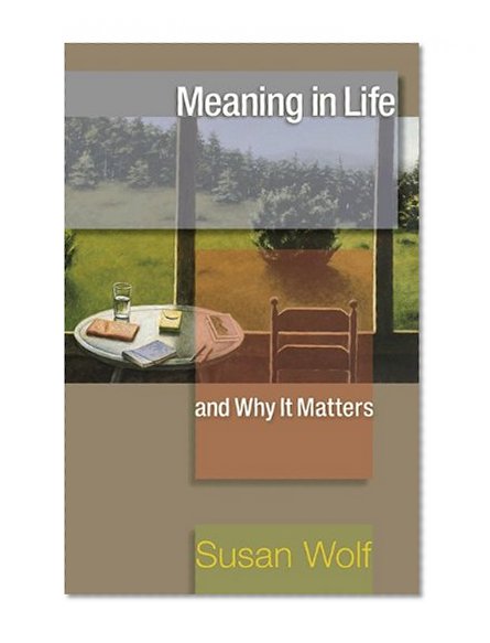 Book Cover Meaning in Life and Why It Matters: (The University Center for Human Values Series)