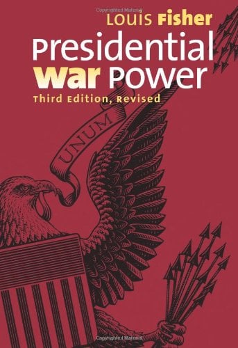 Book Cover Presidential War Power