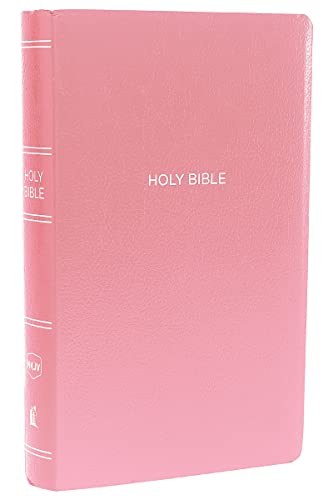 Book Cover NKJV, Gift and Award Bible, Leather-Look, Pink, Red Letter Edition, Comfort Print: Holy Bible, New King James Version