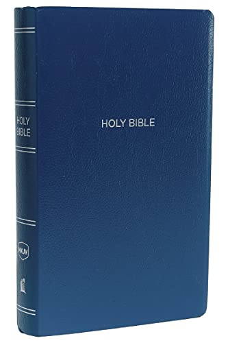 Book Cover NKJV, Gift and Award Bible, Leather-Look, Blue, Red Letter Edition: Holy Bible, New King James Version