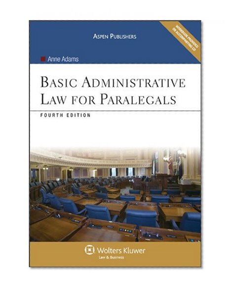 Book Cover Basic Administrative Law for Paralegals 4e