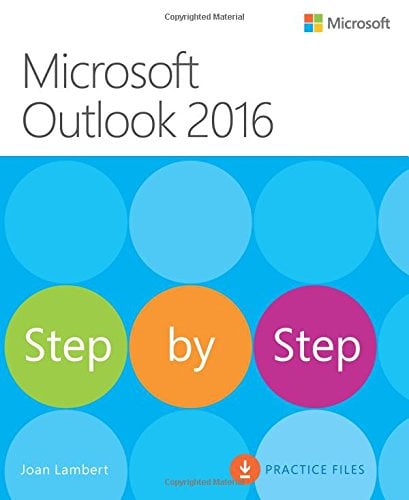 Book Cover Microsoft Outlook 2016 Step by Step