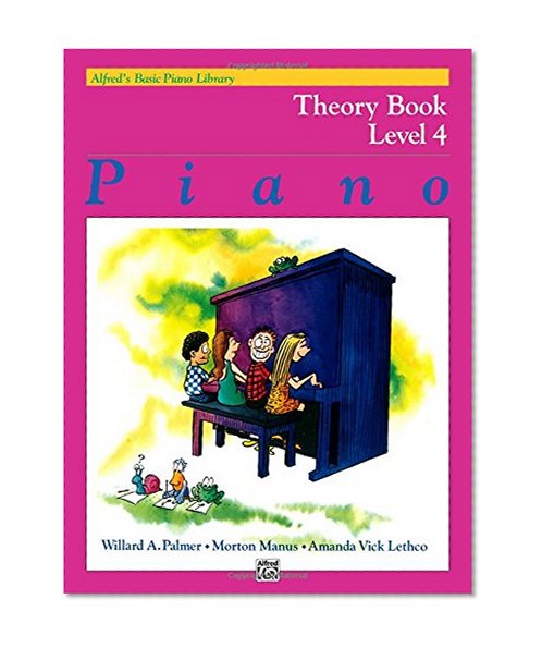 Book Cover Alfred's Basic Piano Library Theory, Bk 4
