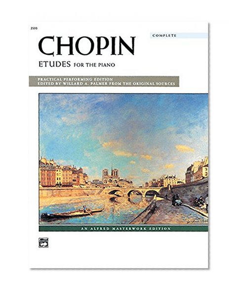 Book Cover Chopin -- Etudes (Complete) (Comb Bound Book) (Alfred Masterwork Edition)