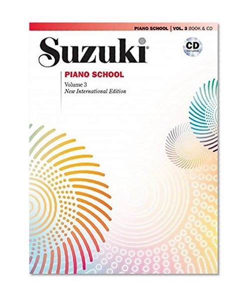 Book Cover Suzuki Piano School, Vol 3: Book & CD