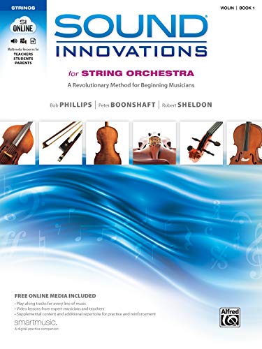 Book Cover Sound Innovations for String Orchestra, Bk 1: A Revolutionary Method for Beginning Musicians (Violin), Book, CD & DVD