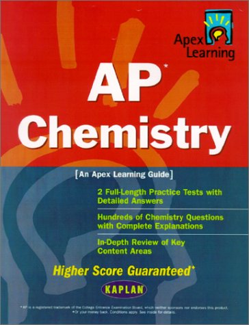 Book Cover AP Chemistry: An Apex Learning Guide (Kaplan AP Chemistry)