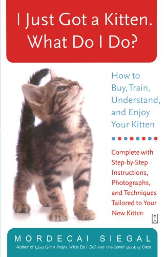Book Cover I Just Got a Kitten. What Do I Do?: How to Buy, Train, Understand, and Enjoy Your Kitten