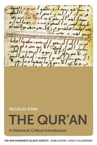 Book Cover The Qur'an: A Historical-Critical Introduction (The New Edinburgh Islamic Surveys)
