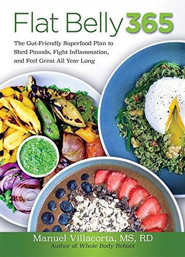 Book Cover Flat Belly 365: The Gut-Friendly Superfood Plan to Shed Pounds, Fight Inflammation, and Feel Great All Year Long