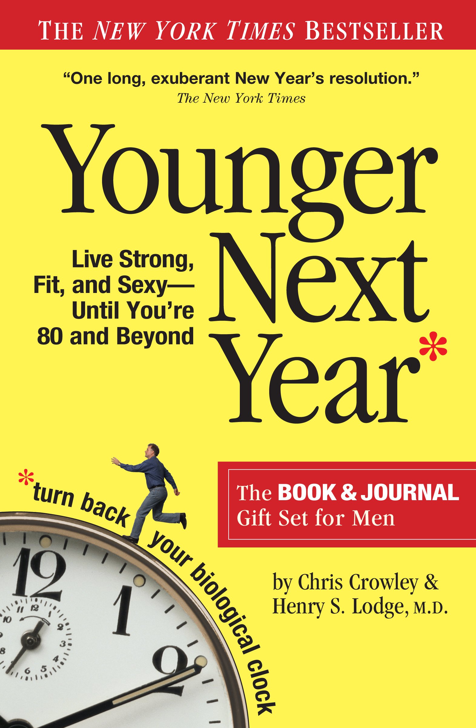Book Cover Younger Next Year Gift Set for Men