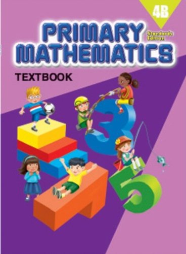 Book Cover Primary Mathematics 4B Textbook (Standards Edition)