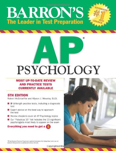 61 Best Seller Ap Psychology Exam Book from Famous authors