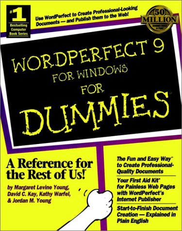 Book Cover Wordperfect 9 for Windows for Dummies