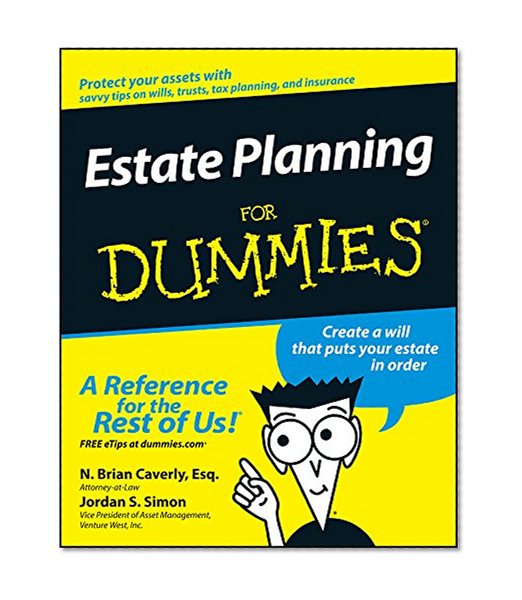 Book Cover Estate Planning For Dummies