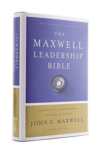 Book Cover Niv, Maxwell Leadership Bible, 3rd Edition, Hardcover, Comfort Print