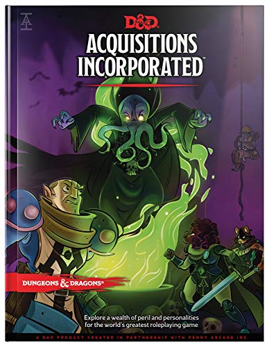 Book Cover Dungeons & Dragons Acquisitions Incorporated HC (D&D Campaign Accessory Hardcover Book)