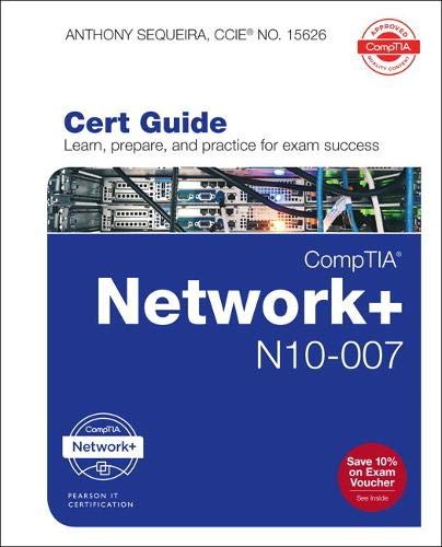 Book Cover CompTIA Network+ N10-007 Cert Guide (Certification Guide)