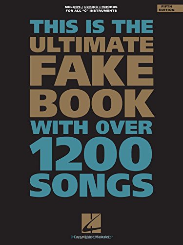 Book Cover The Ultimate Fake Book (for C Instruments)