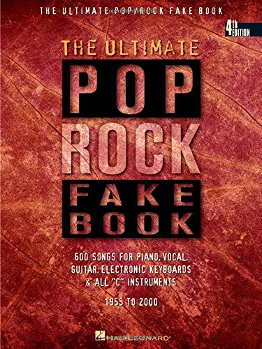 Book Cover The Ultimate Pop/Rock Fake Book: C Edition (Fake Books)