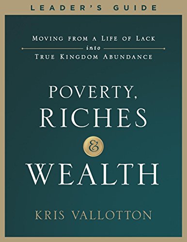 Book Cover Poverty, Riches and Wealth Leader's Guide