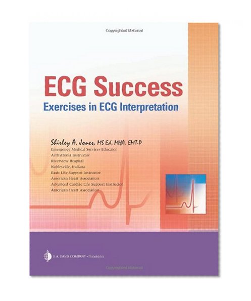 Book Cover ECG Success: Exercises in ECG Interpretation