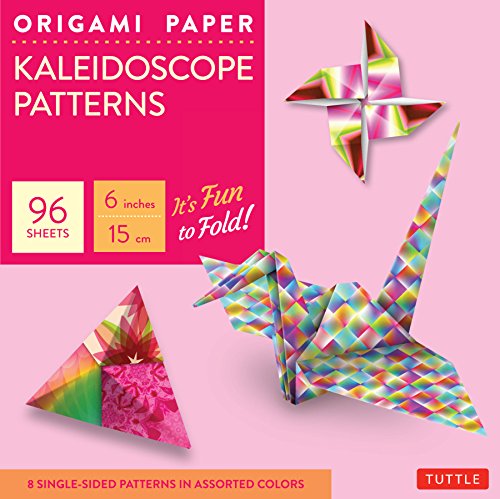 Book Cover Origami Paper - Kaleidoscope Patterns - 6