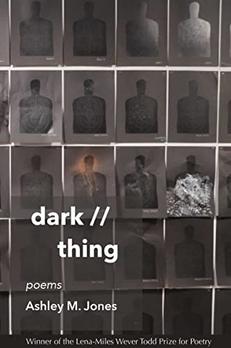 Book Cover dark // thing: poems