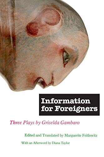 Book Cover Information for Foreigners: Three Plays