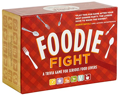 Book Cover Foodie Fight: A Trivia Game With Gameboard and Cards