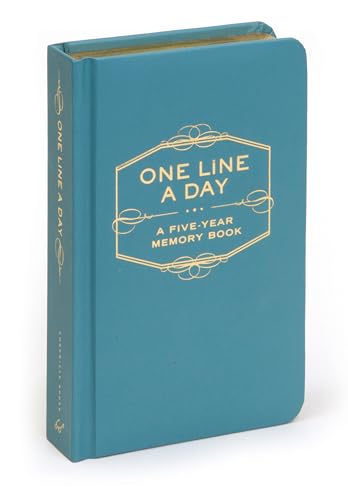 Book Cover One Line A Day: A Five-Year Memory Book (5 Year Journal, Daily Journal, Yearly Journal, Memory Journal)