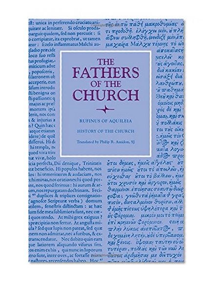 Book Cover History of the Church (Fathers of the Church Patristic Series)