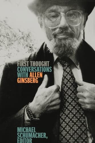 Book Cover First Thought: Conversations with Allen Ginsberg