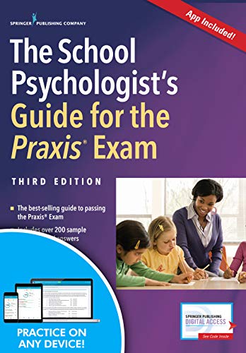 Book Cover The School Psychologist's Guide for the Praxis Exam, with App