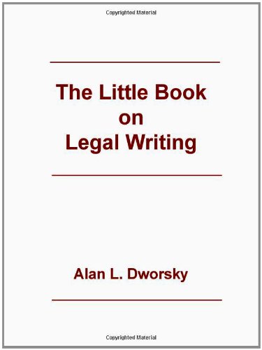 Book Cover The Little Book on Legal Writing