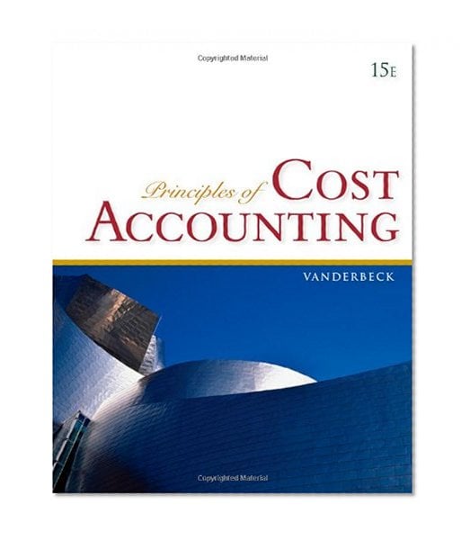 Principles Of Cost Accounting