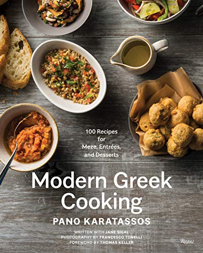 Book Cover Modern Greek Cooking: 100 Recipes for Meze, Entrées, and Desserts