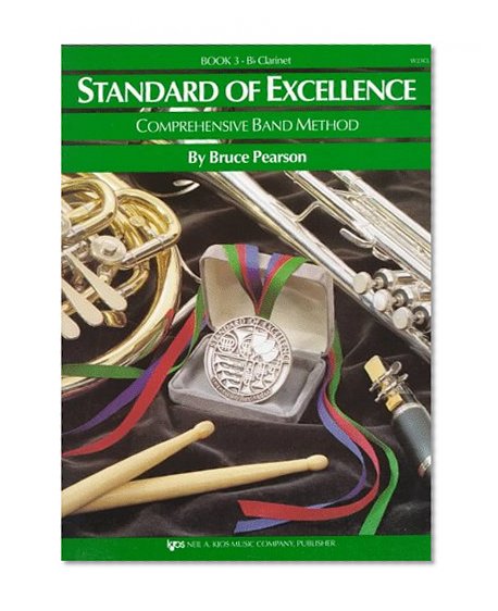 W23cl Standard Of Excellence Book 3 Clarinet