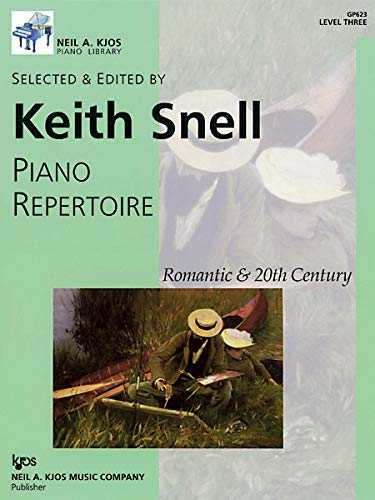 Book Cover GP623 - Piano Repertoire - Romantic & 20th Century - Level 3