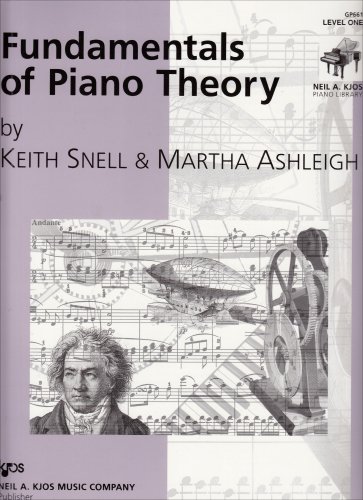 Book Cover GP661 - Fundamentals of Piano Theory - Level 1