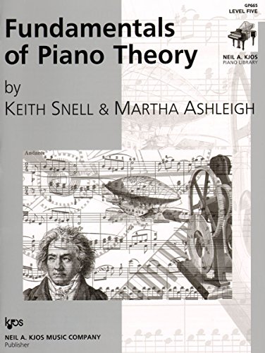 Book Cover GP665 - Fundamentals of Piano Theory - Level 5