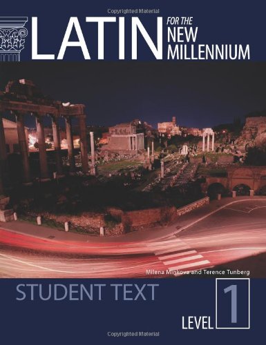 Book Cover Latin for the New Millennium: Student Text (Latin Edition) (Latin and English Edition)