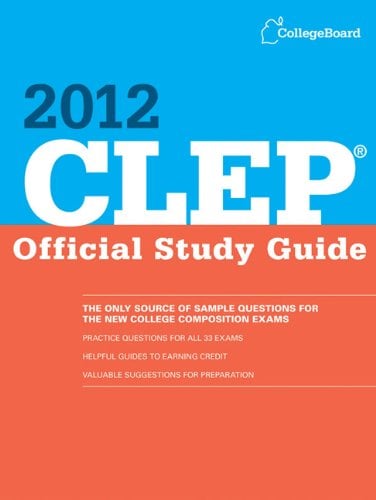 Book Cover CLEP Official Study Guide 2012