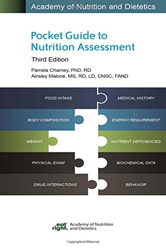 Book Cover Academy of Nutrition and Dietetics Pocket Guide to Nutrition Assessment, 3rd Ed.