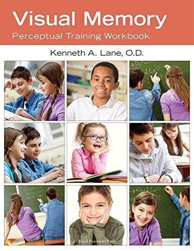 Book Cover Visual Memory Perceptual Training Workbook