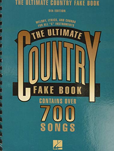 Book Cover The Ultimate Country Fake Book, 5th Edition