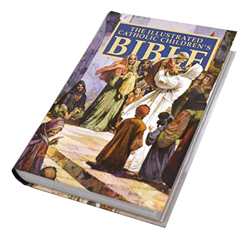 Book Cover Catholic Children's Illustrated Bible-NAB