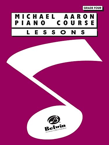Book Cover Michael Aaron Piano Course: Lessons, Grade 4